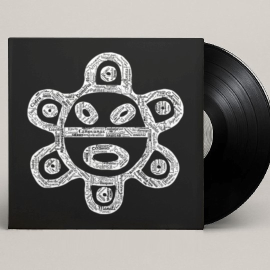 Taino Sun Puerto Rico Cities And Towns Boriken Bor Custom Vinyl Record Sleeves