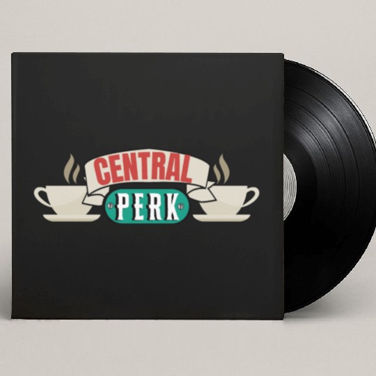 Coffee lovers for friends TV show Custom Vinyl Record Sleeves