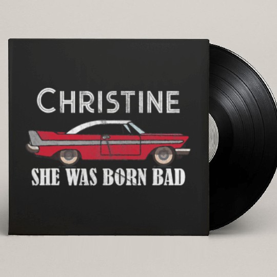 Christine Classic Car Model Lover Automotive Theme Custom Vinyl Record Sleeves