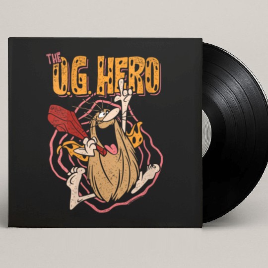 Captain Caveman Og Hero Gift Custom Vinyl Record Sleeves