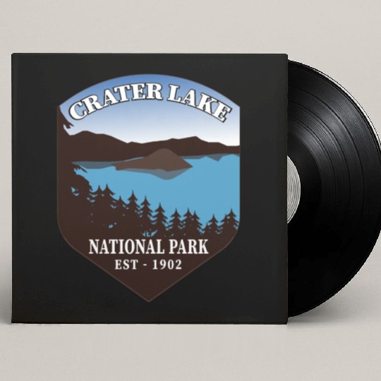 Crater Lake National Park Custom Vinyl Record Sleeves