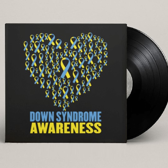 Down Syndrome Awareness Custom Vinyl Record Sleeves