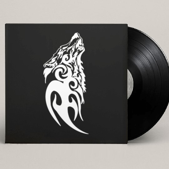 Fenrir Wolf Nordic Symbol Rune Thor Odin Norsemen Custom Vinyl Record Sleeves