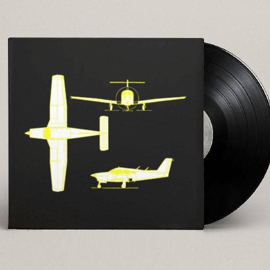 Piper PA 32 260 6 Cherokee Six Custom Vinyl Record Sleeves