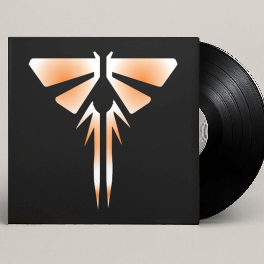 The Last of Us Fireflies Logo Graffiti Custom Vinyl Record Sleeves