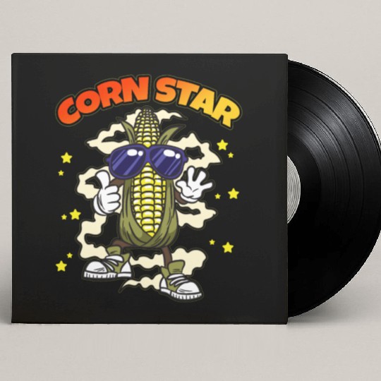 Corn Star Custom Vinyl Record Sleeves