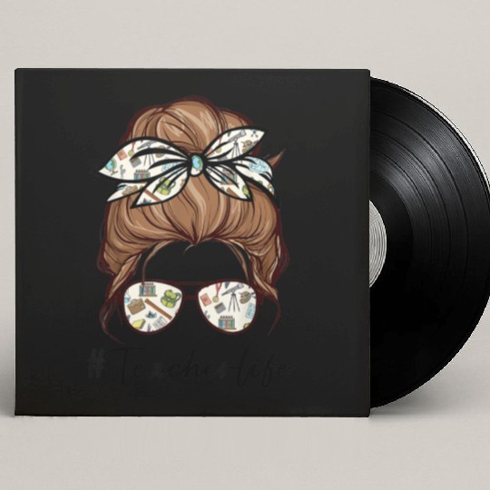 Teacher Life Custom Vinyl Record Sleeves