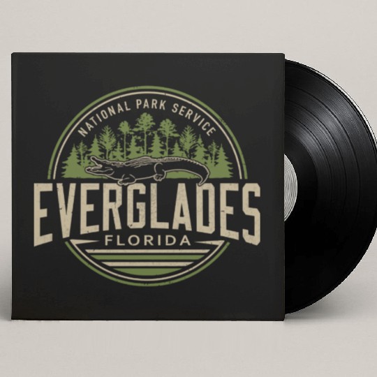 Everglades National Park Florida Custom Vinyl Record Sleeves