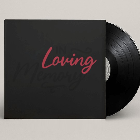 In Loving Memory - Memorial Day Custom Vinyl Record Sleeves