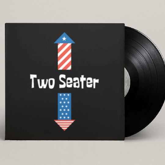 4th Of July Dirty For Men Adult Humor Two Seater Custom Vinyl Record Sleeves
