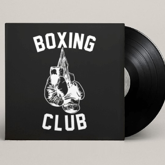 boxing club w Custom Vinyl Record Sleeves