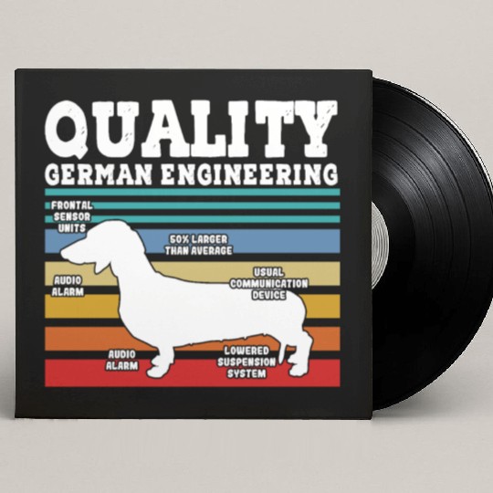 Dachshund Custom Vinyl Record Sleeves