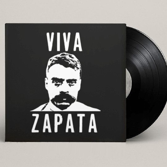 Viva Emiliano Zapata Mexican Revolution Hero Custom Vinyl Record Sleeves