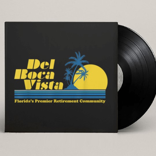 Del Boca Vista Retirement Community Funny No 2376 Custom Vinyl Record Sleeves