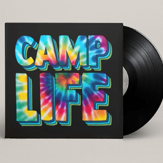camp life,SUMMER Camp, fall camp,boy scouts,trekki Custom Vinyl Record Sleeves