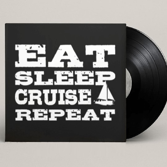 Cruise repeat Retired Person Gift Custom Vinyl Record Sleeves