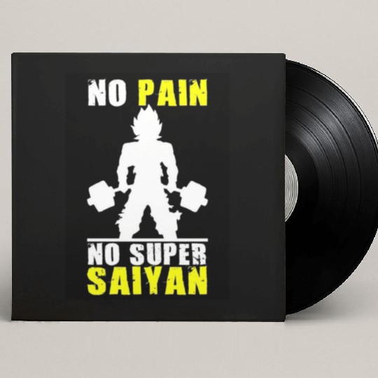 Anime Gym demon Custom Vinyl Record Sleeves
