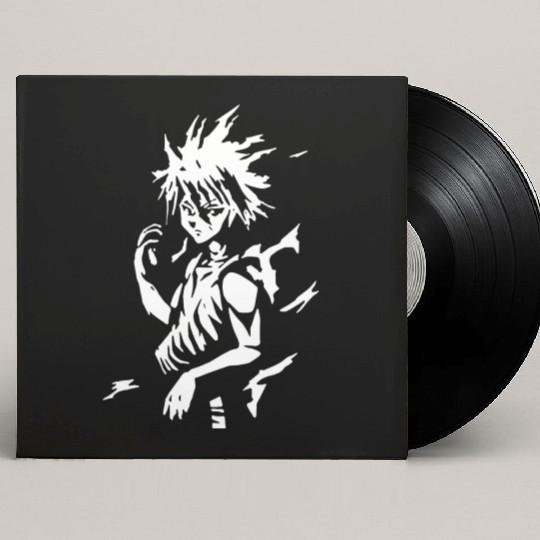 A7 Killua Assassin Lightning Aura Manga Anime Custom Vinyl Record Sleeves