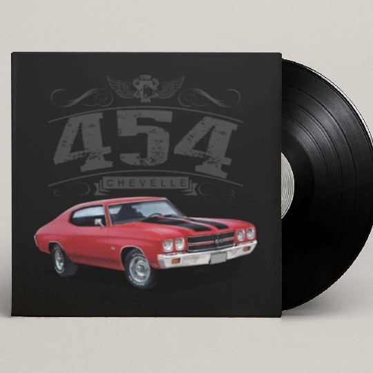 Heavy 454 Chevelle Custom Vinyl Record Sleeves