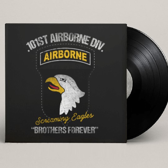101st Airborne Division US Army Veteran Custom Vinyl Record Sleeves