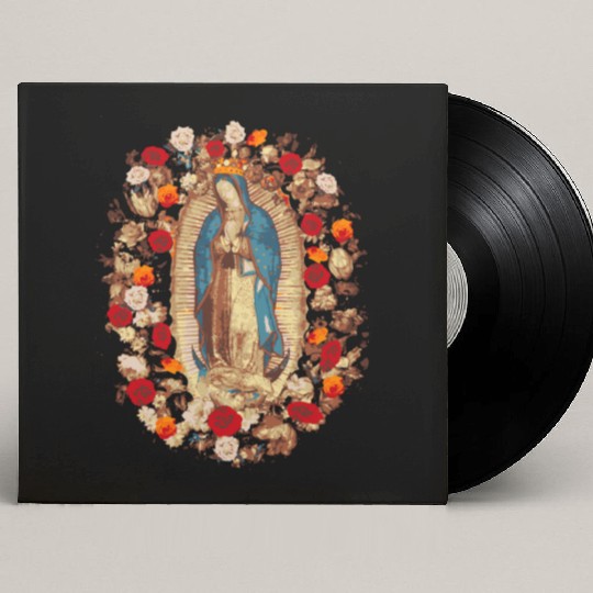 Our Lady Of Guadalupe Virgin Mary Catholic Custom Vinyl Record Sleeves