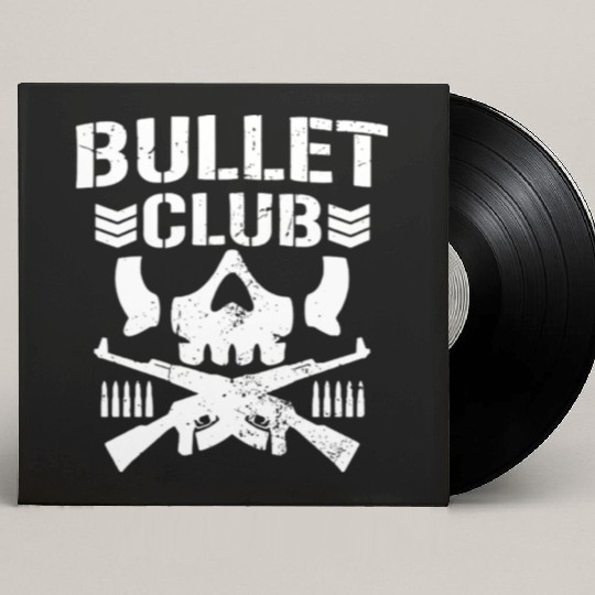 Japan Pro Wrestling Bullet Club Bone Soldier Custom Vinyl Record Sleeves
