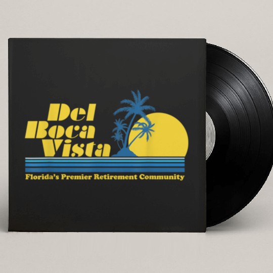 Del Boca Vista Retirement Community Funny No 2376 Custom Vinyl Record Sleeves