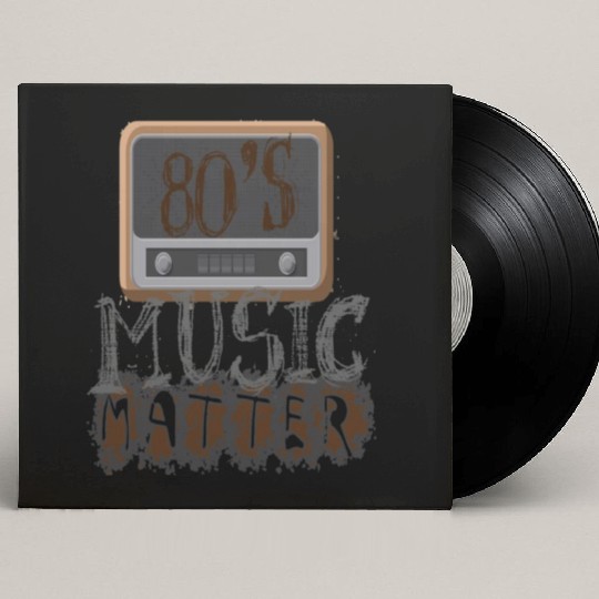 80s music lover 80s music matters3 Custom Vinyl Record Sleeves