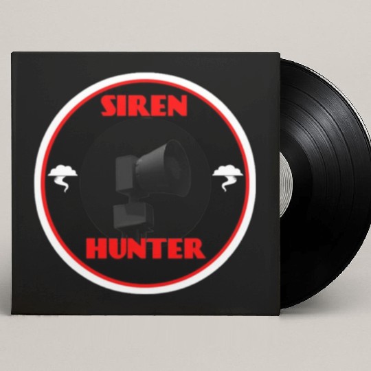 Tornado Siren Hunter Custom Vinyl Record Sleeves