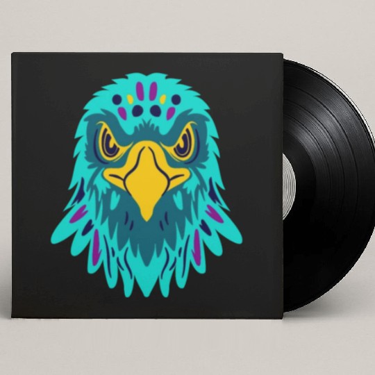 Banksy-Eagle Colors Custom Vinyl Record Sleeves