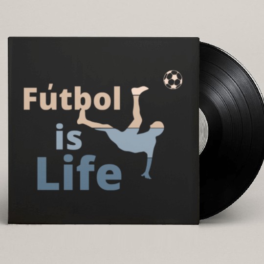 Football is life Custom Vinyl Record Sleeves
