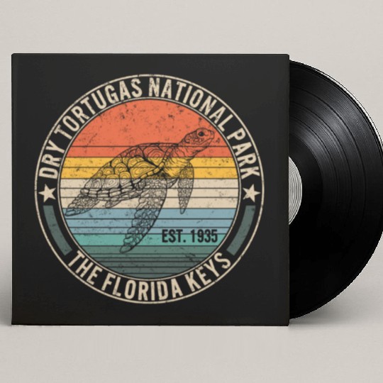 Dry Tortugas National Park Custom Vinyl Record Sleeves, Florida Keys