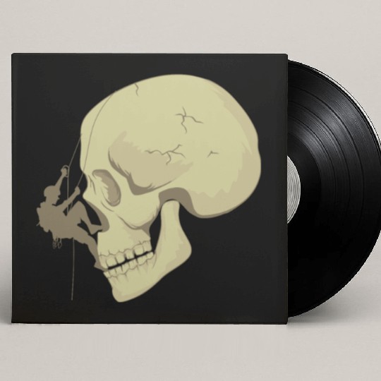 Skull Bouldering Custom Vinyl Record Sleeves