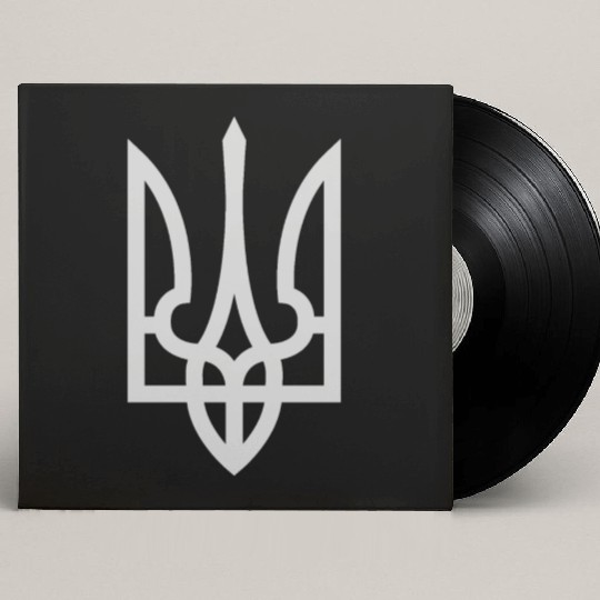 Ukraine coat of arms Custom Vinyl Record Sleeves