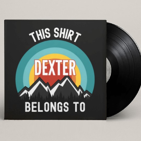 Dexter Custom Vinyl Record Sleeves, This Custom Vinyl Record Sleeves Belongs to Dexter