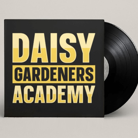 Daisy Garden Gardening Gardener Custom Vinyl Record Sleeves