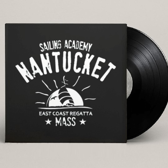 Nantucket sailing academy Custom Vinyl Record Sleeves