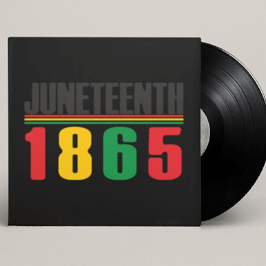 Juneteenth Day 1865, Freedom Day America African Custom Vinyl Record Sleeves