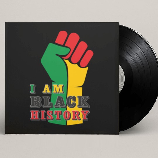 I Am Black History, Juneteenth, Freedom Day Custom Vinyl Record Sleeves