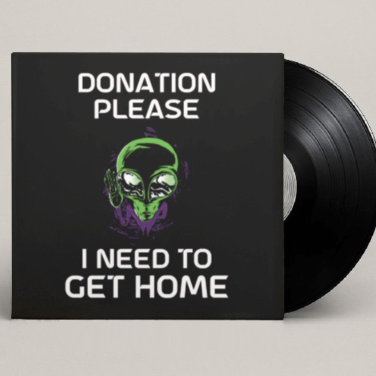 Alien Gift Extraterrestrial UFO AREA 51 Sci-fi Custom Vinyl Record Sleeves