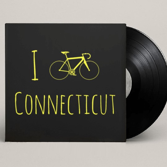 Bike Connecticut Custom Vinyl Record Sleeves Cyclist Custom Vinyl Record Sleeves Racing Bicycle