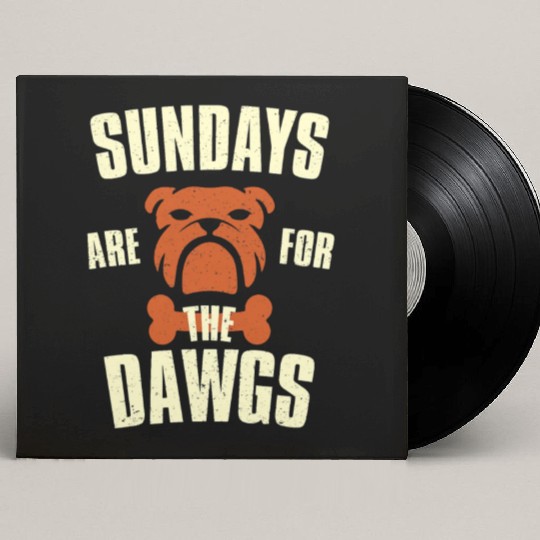 Sundays are for the dogs Cleveland Ohio Custom Vinyl Record Sleeves