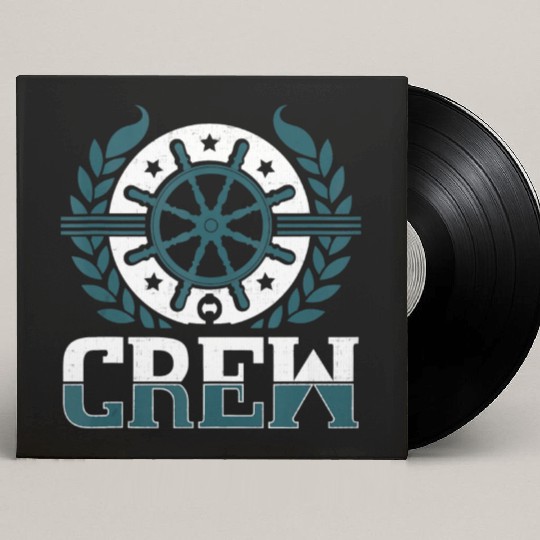 Crew Cruise Ship Sail Boating Ship Vacation Custom Vinyl Record Sleeves