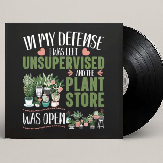 Harvest Flowers And Relax And Chill Planting Gifts Custom Vinyl Record Sleeves