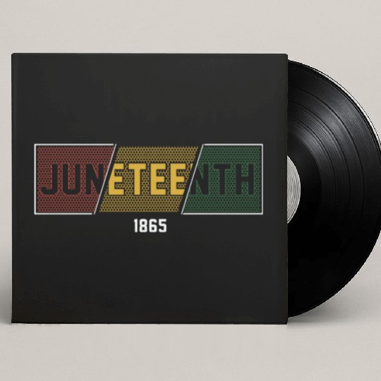 Juneteenth Black History Day Pride Gift Custom Vinyl Record Sleeves