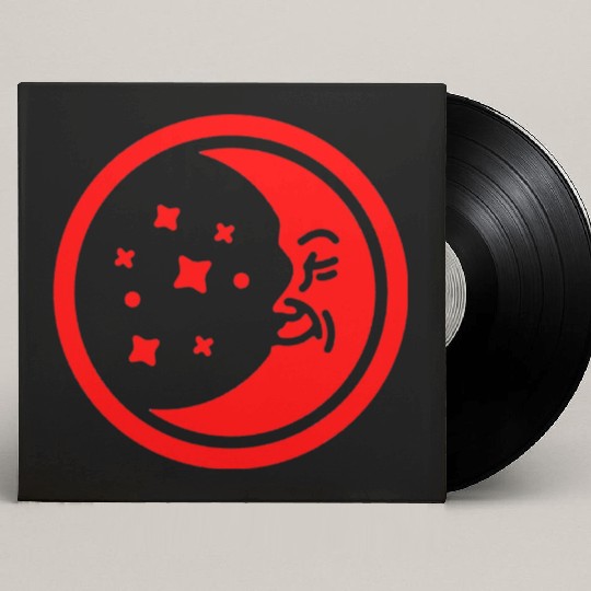 Happy Moon Custom Vinyl Record Sleeves