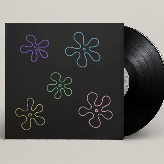sponge bob flower pack Custom Vinyl Record Sleeves