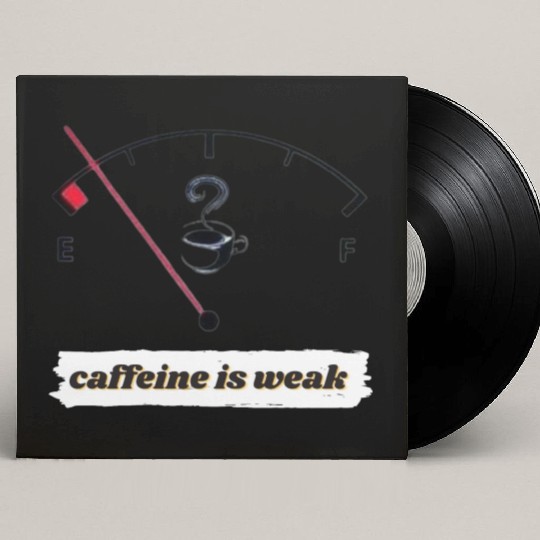 caffeine est faible Custom Vinyl Record Sleeves