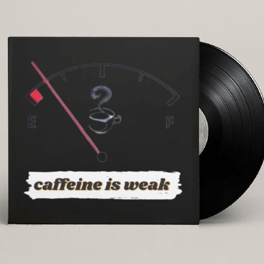 caffeine est faible Custom Vinyl Record Sleeves