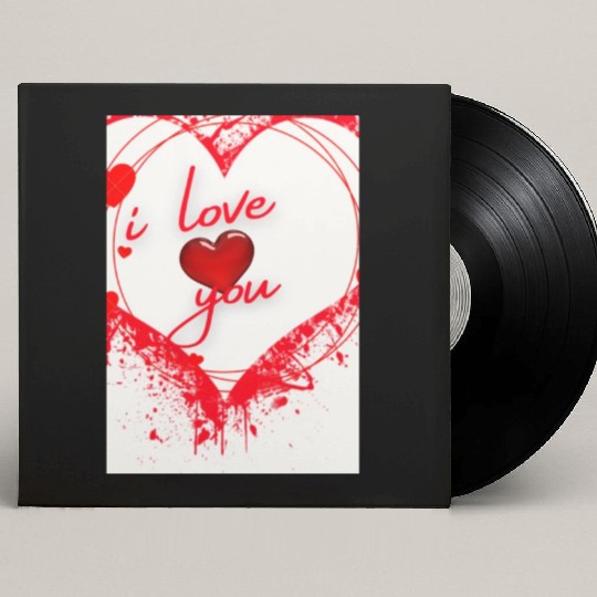 i love Custom Vinyl Record Sleeves